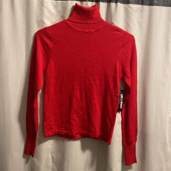 NWT Love & Whimsy Red Sweater - Picture 1 of 2
